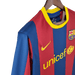 Barcelona Retro Long Sleeve 10/11 UEFA Champions League Home - JERSEY4ALL