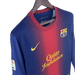 Barcelona Retro Long Sleeve 12/13 Home - JERSEY4ALL