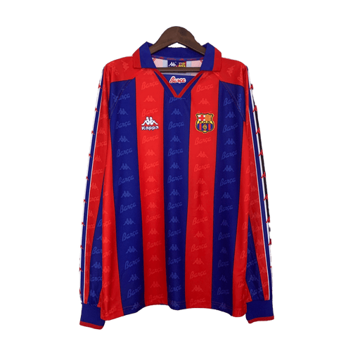 Barcelona Retro Long Sleeve 96/97 Home - JERSEY4ALL