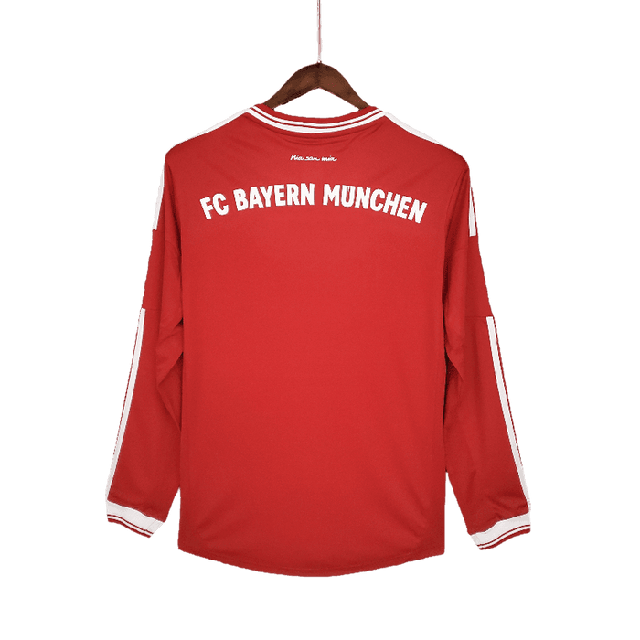 Bayern Munich Retro Long Sleeve 2013/14 Champions League Home - JERSEY4ALL