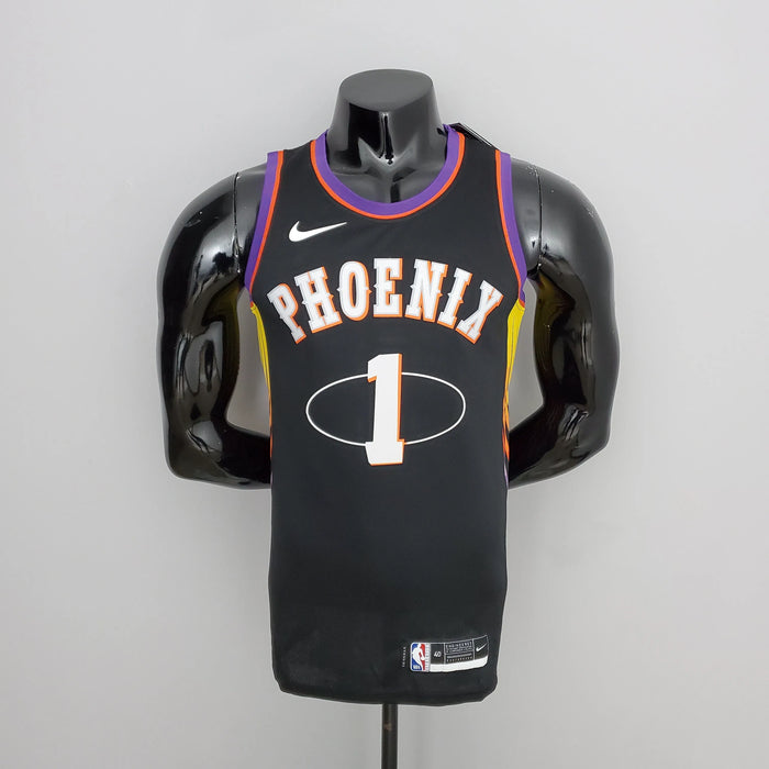 Camiseta de baloncesto de la NBA de los Phoenix Suns con el número 1 de Booker