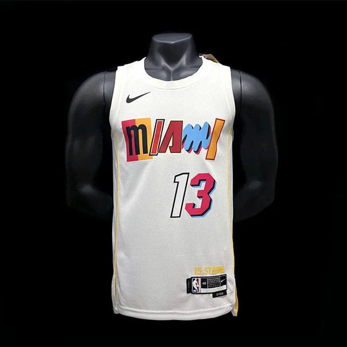 Camiseta de baloncesto de la NBA ADEBAYO 13 de Miami Heat