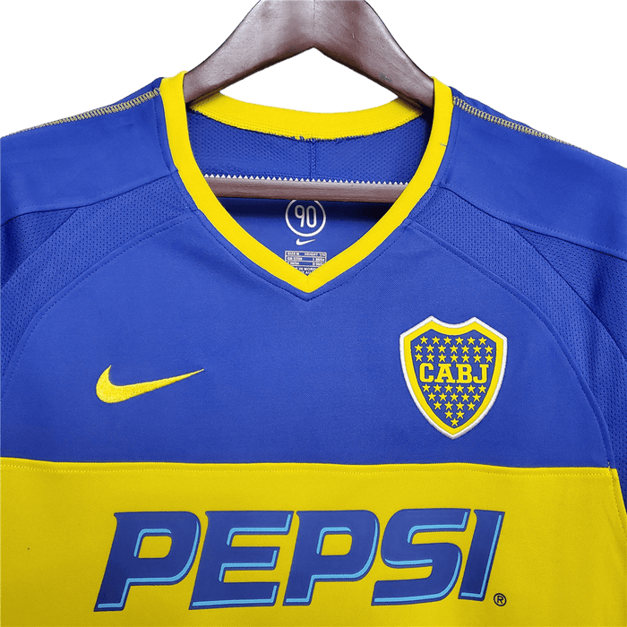 Boca Juniors Retro 03/04 Home - JERSEY4ALL