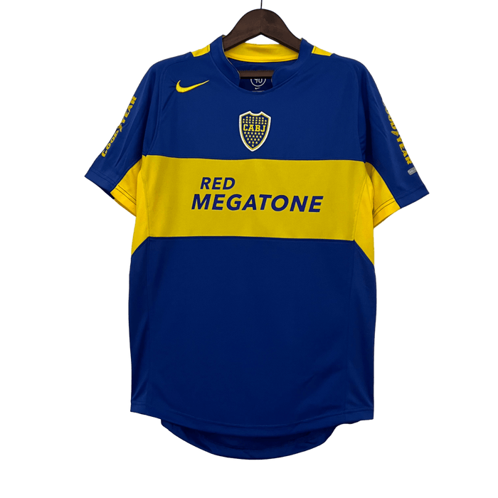 Boca Juniors Retro 04 05 Home Jersey JERSEYS4ALL