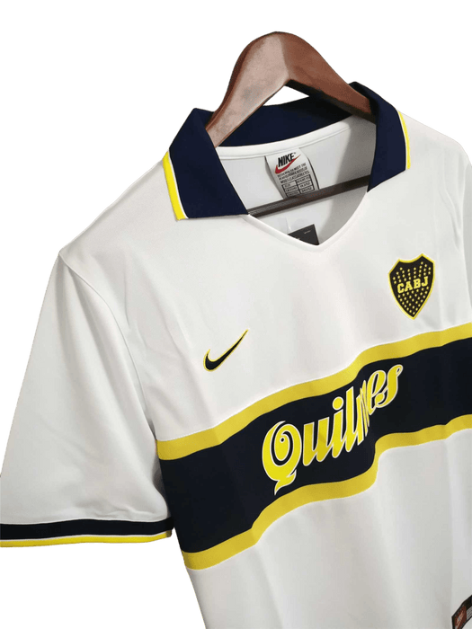 Boca Juniors Retro 96-97 Away White - JERSEY4ALL