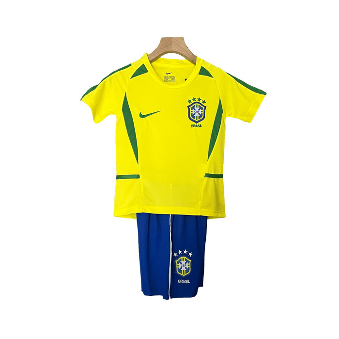 Brazil 2002 Kids Home - JERSEY4ALL