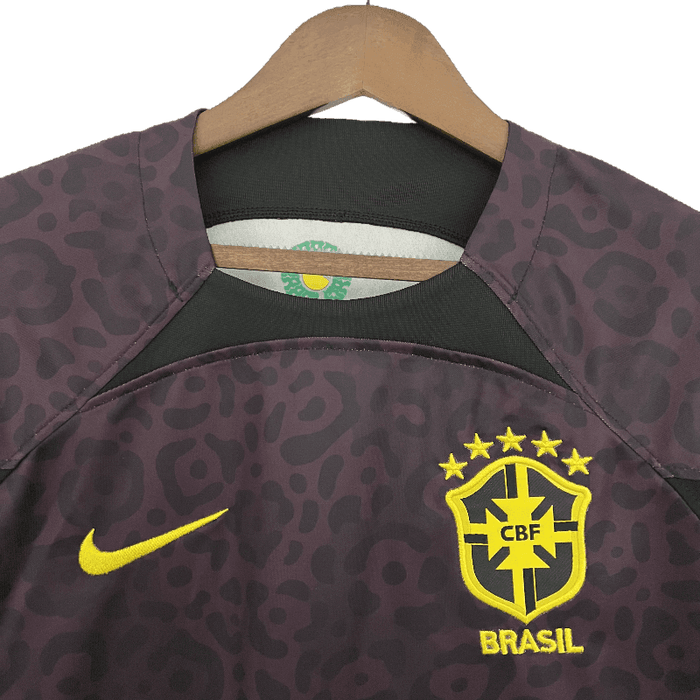 Brazil 2022 Goalkeeper Brown - JERSEY4ALL