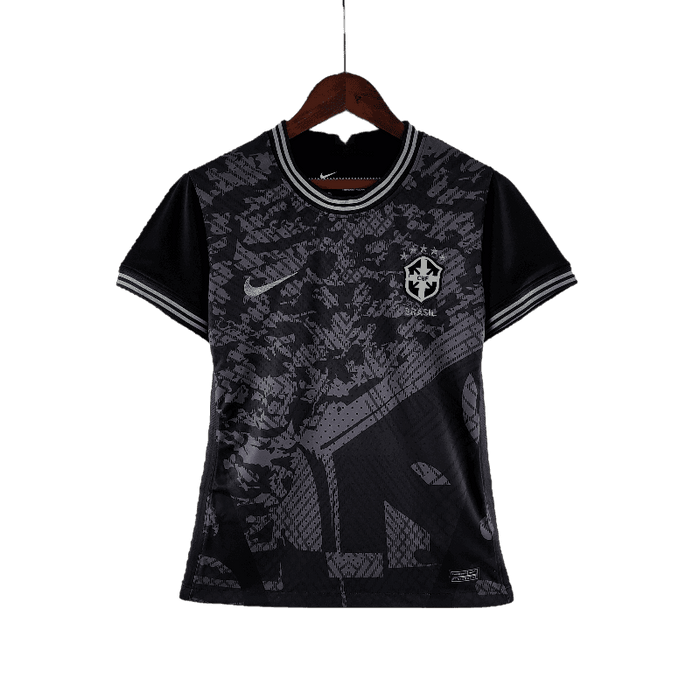 Brazil 2022 Woman All Black - JERSEY4ALL