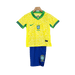 Brazil 2024 Kids Home - JERSEY4ALL