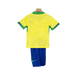 Brazil 2024 Kids Home - JERSEY4ALL