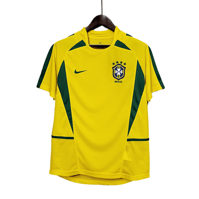 Brazil Retro 2002 Home - JERSEY4ALL