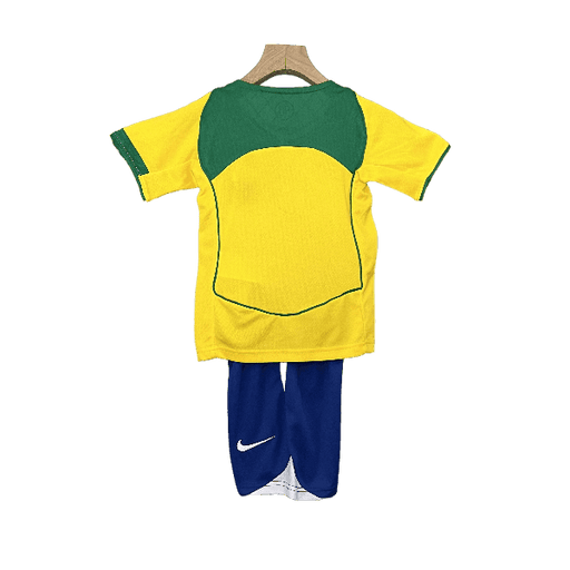 Brazil Retro 2004 Kids Home - JERSEY4ALL