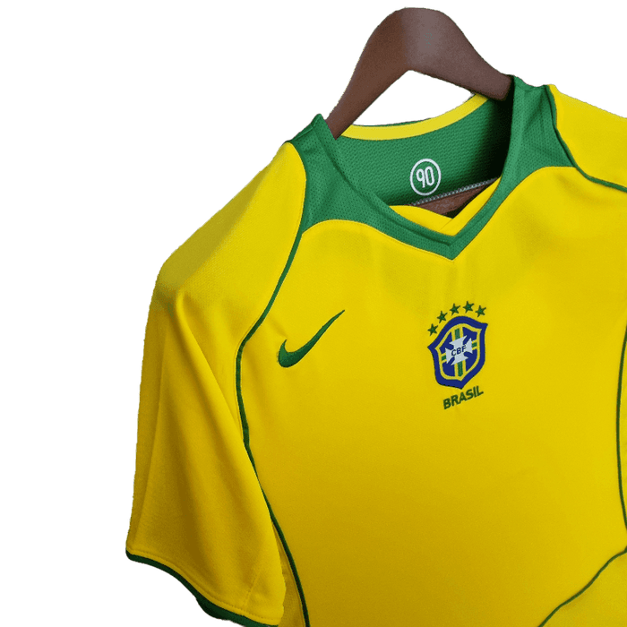 Brazil Retro 2004/06 Home - JERSEY4ALL