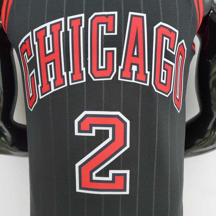 Camiseta de baloncesto de la NBA de 2 bolas de los Chicago Bulls