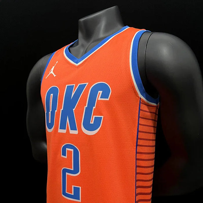 Camiseta de baloncesto de la NBA Oklahoma 2