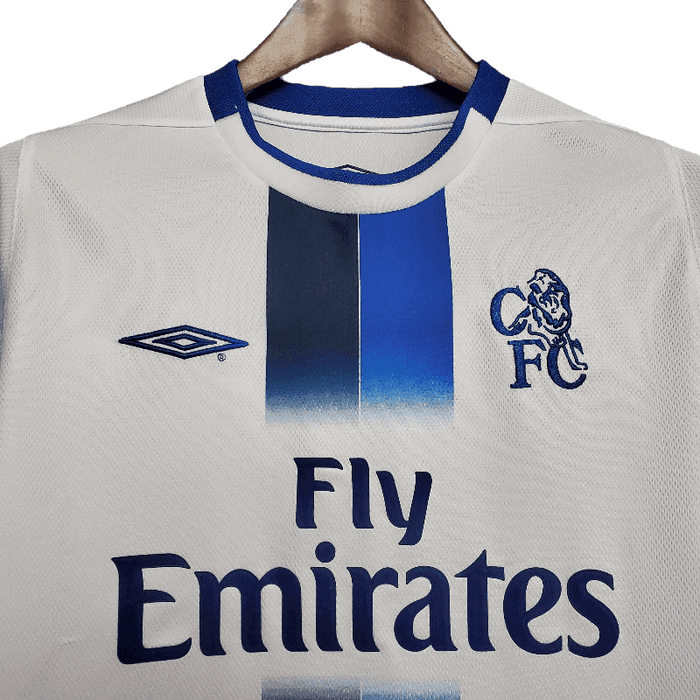 Chelsea Retro Long-Sleeved 2003/05 Away - JERSEYS4ALL