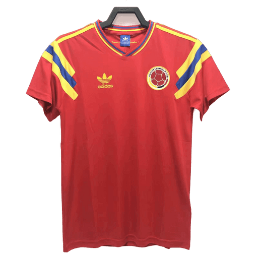 Colombia Retro 1990 Away Soccer - JERSEYS4ALL