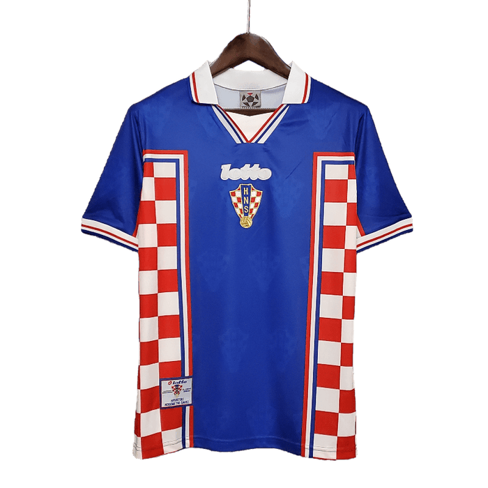 Croatia Retro 1998 Home - JERSEYS4ALL