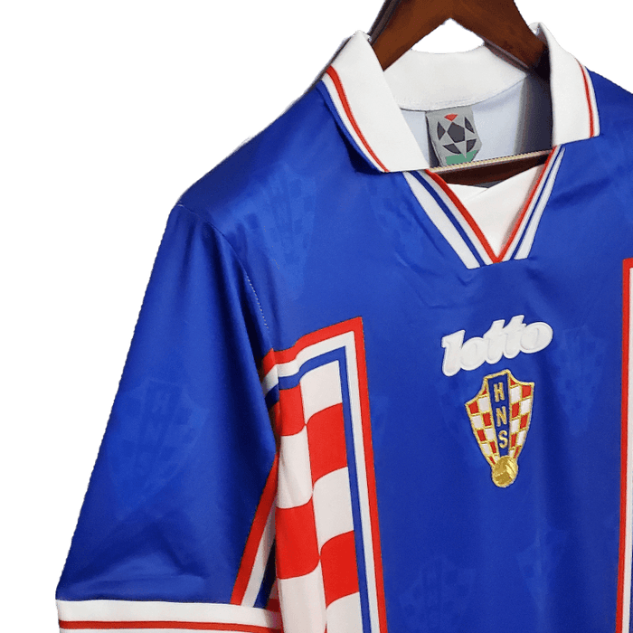 Croatia Retro 1998 Home - JERSEYS4ALL