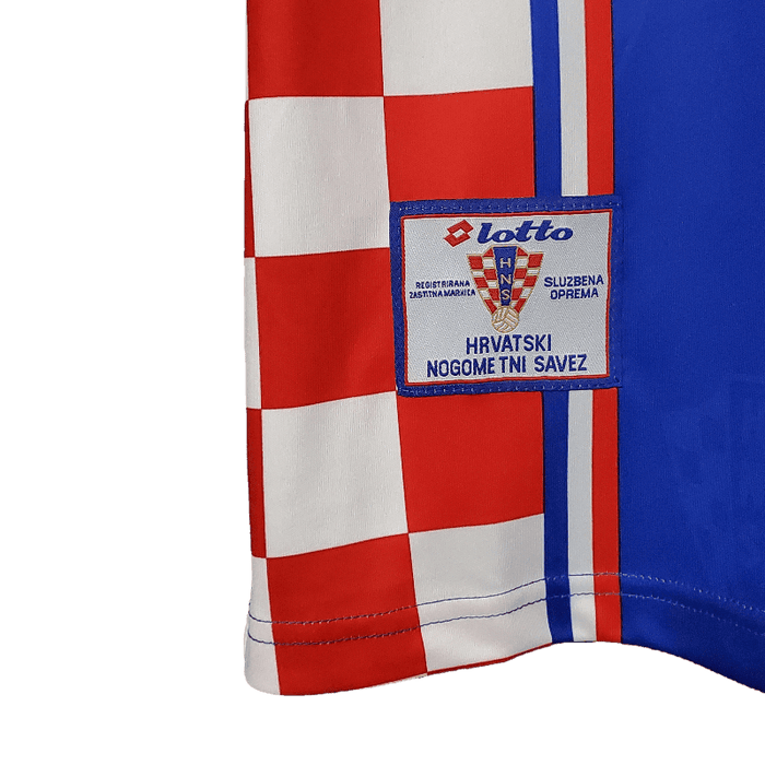 Croatia Retro 1998 Home - JERSEYS4ALL