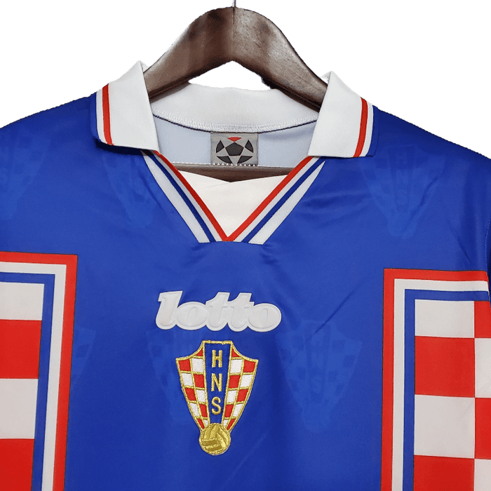 Croatia Retro 1998 Home - JERSEYS4ALL