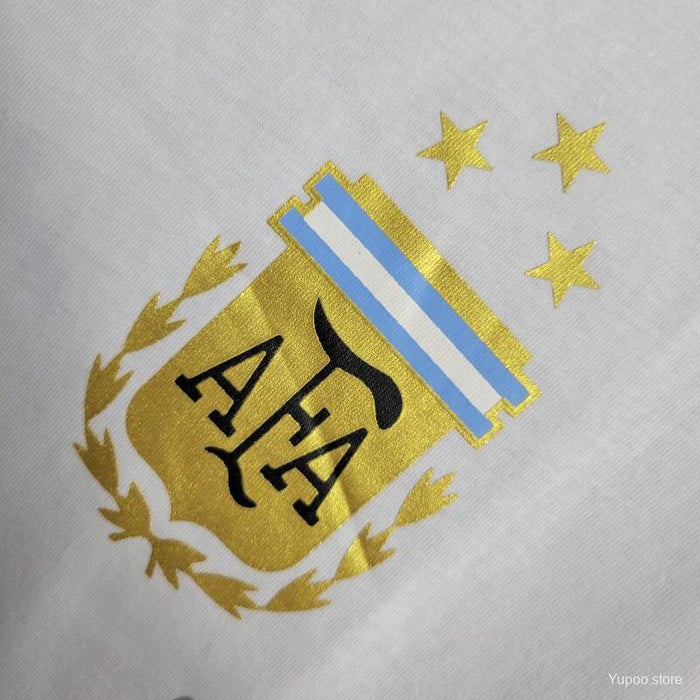 T-shirts blancs décontractés Argentine 2023