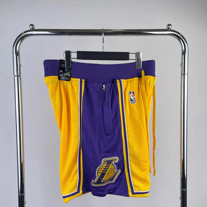 Camiseta corta de la NBA de Los Ángeles Lakers