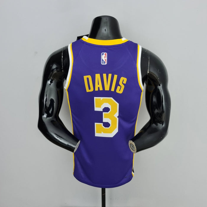 Maillot de basket NBA 3 Davis des Los Angeles Lakers