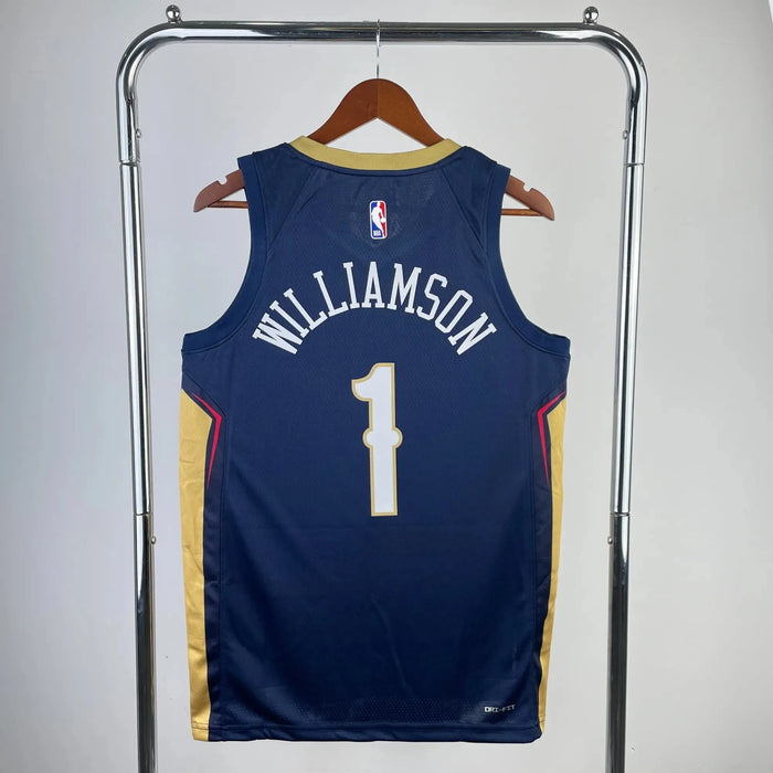 Camiseta de baloncesto de la NBA de los New Orleans Pelicans 1 WILLIAMSON