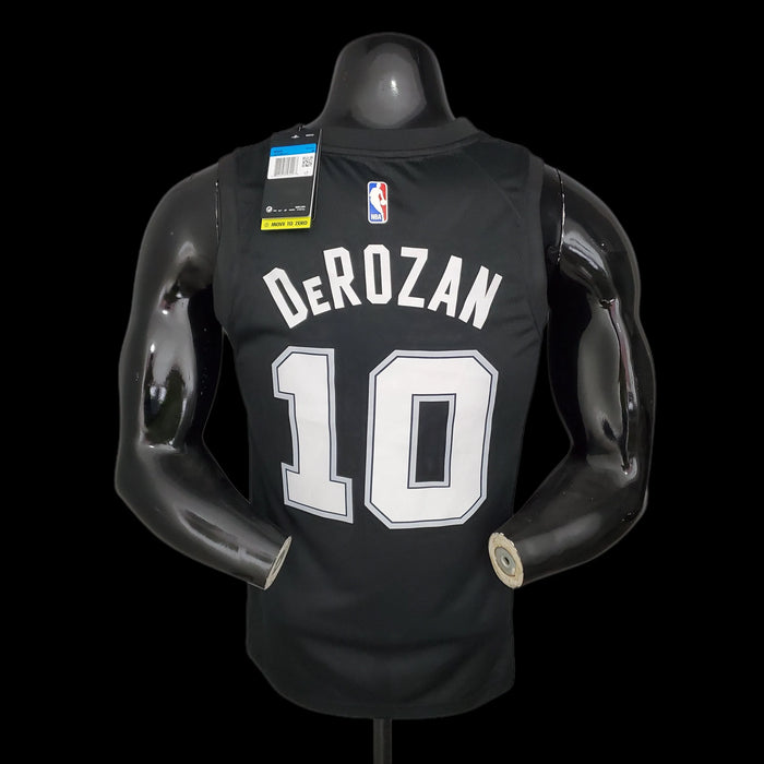 Camiseta de baloncesto de la NBA 10 DeROZAN de los San Antonio Spurs