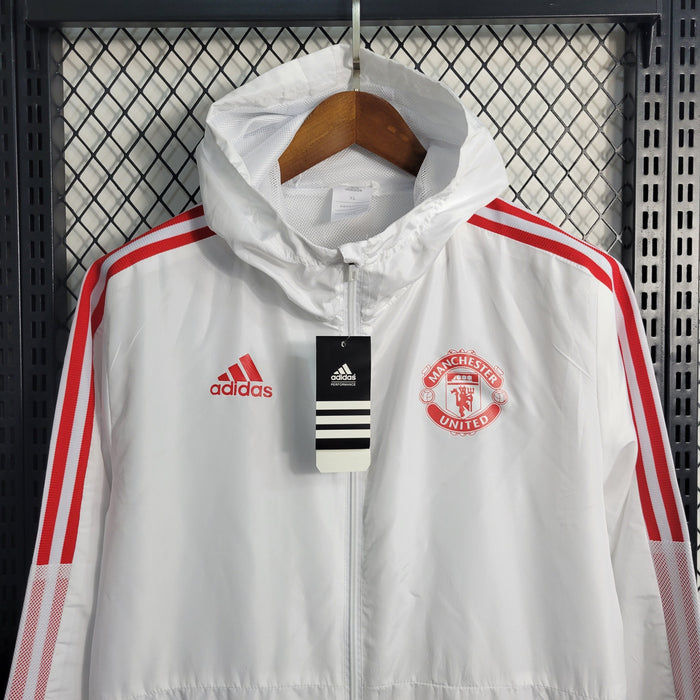 Veste coupe-vent Manchester United 23/24 - Blanc