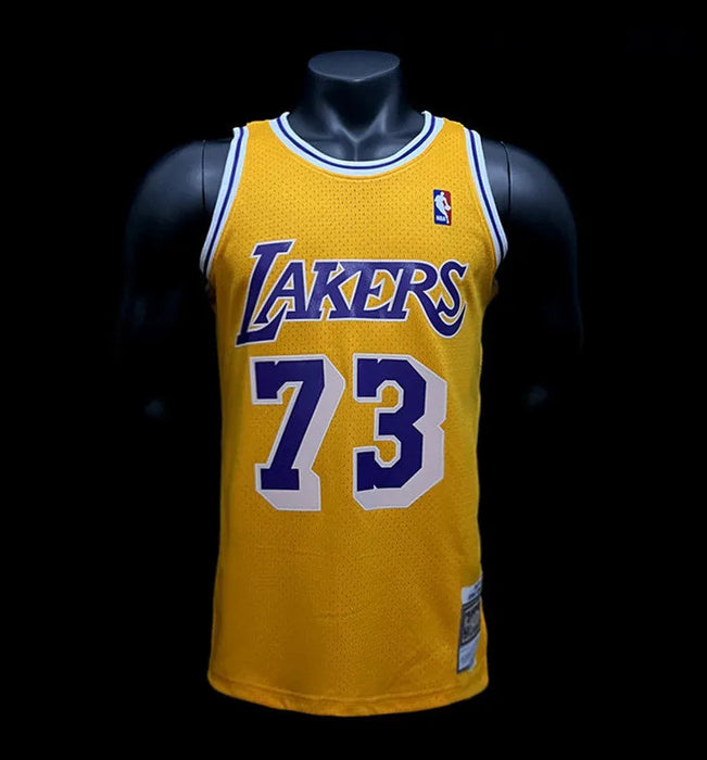 Los Angeles Lakers RODMAN 734 NBA Basket Jersey