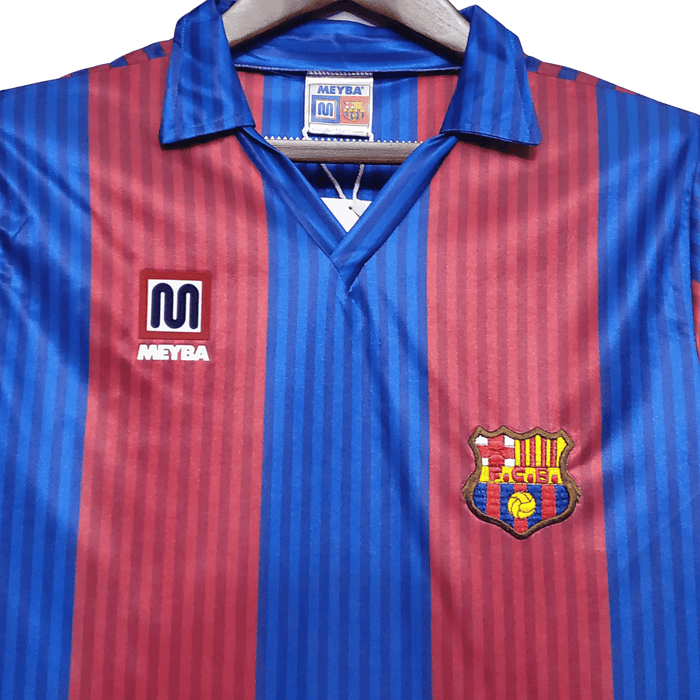 Barcelona Retro 90/91 Home - JERSEY4ALL