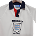 England Retro Long Sleeve 1998 Home - JERSEYS4ALL