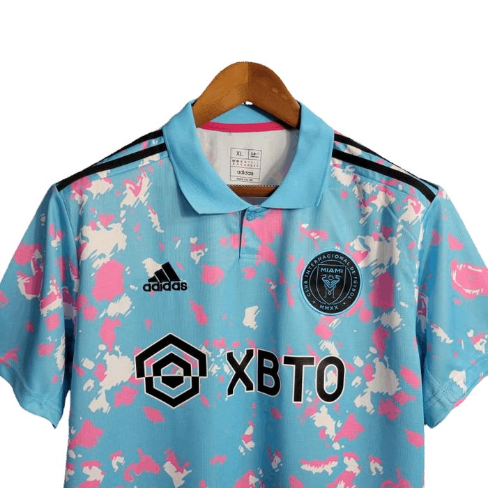 Maillot d'entraînement bleu Inter Miami 23-24 - Version supporter