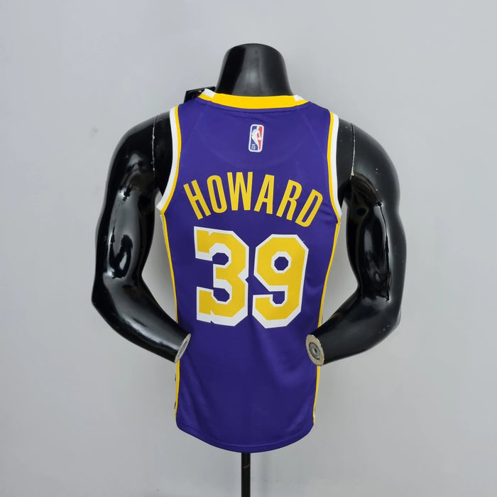 Camiseta de baloncesto de la NBA con el número 39 de Howard de Los Angeles Lakers