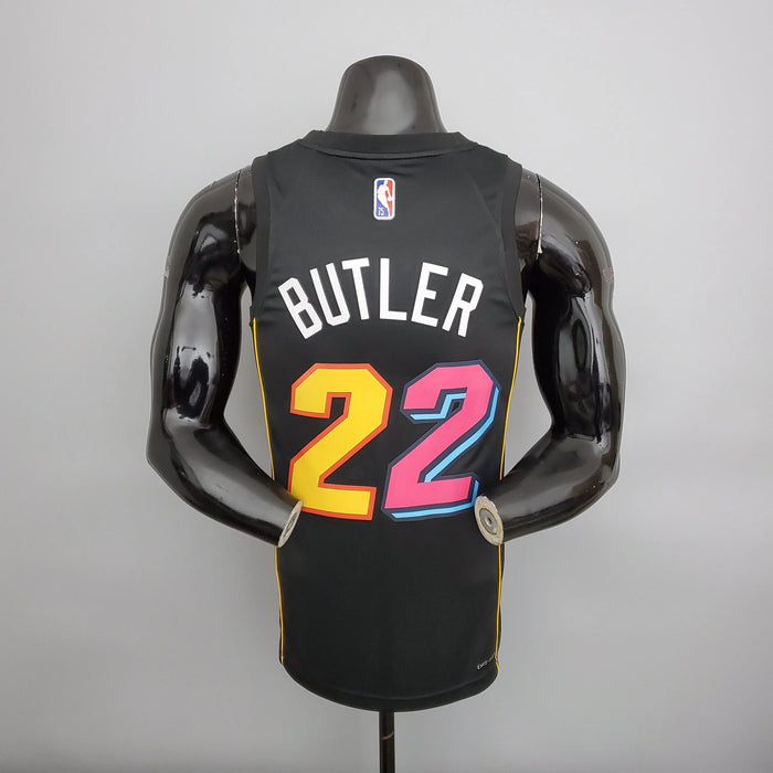 Camiseta de baloncesto de la NBA con el número 22 de Butler de Miami Heat