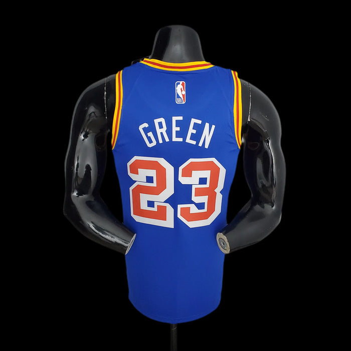 Maillot NBA Golden State Warriors 23 Green Basket