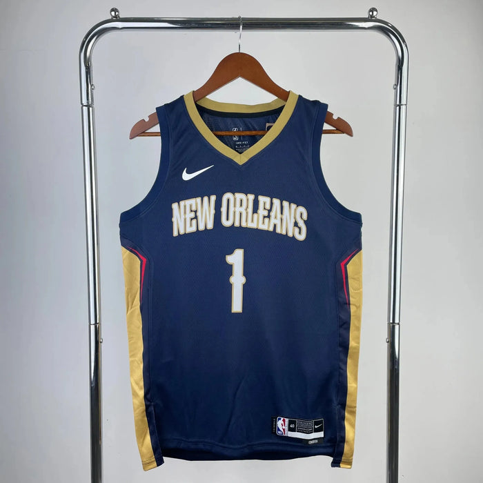 Camiseta de baloncesto de la NBA de los New Orleans Pelicans 1 WILLIAMSON