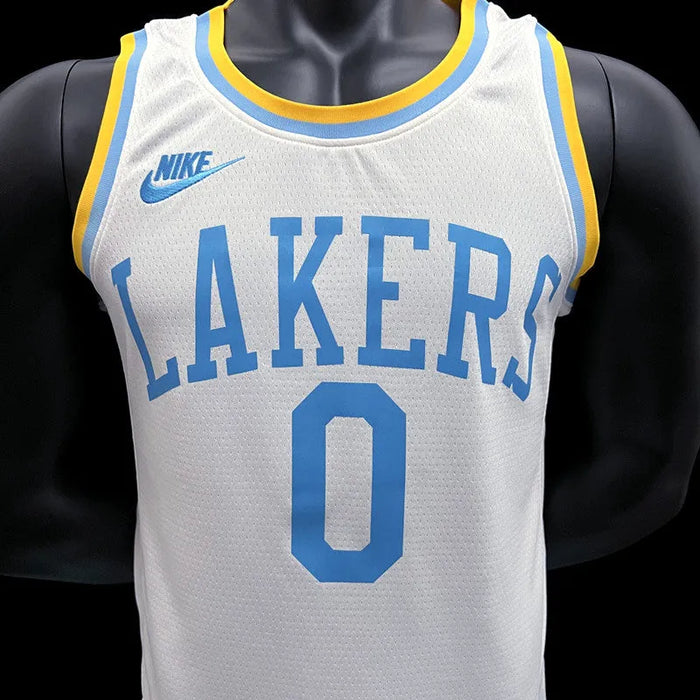 Los Angeles Lakers 0 WESTBROOK NBA Basket Jersey