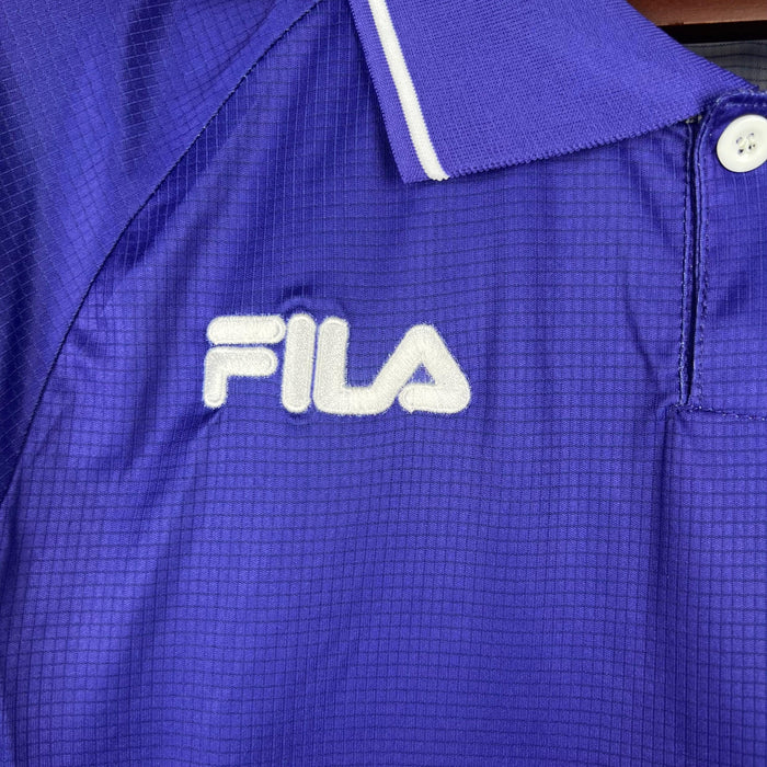 Fiorentina Retro long Sleeve 1998 Home - JERSEYS4ALL