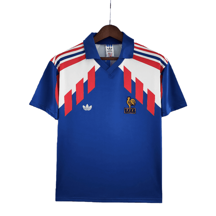 France Retro 1988/90 Home - JERSEYS4ALL