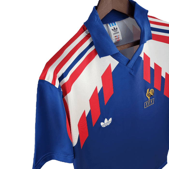 France Retro 1988/90 Home - JERSEYS4ALL