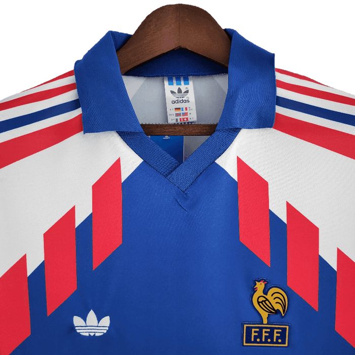 France Retro 1988/90 Home - JERSEYS4ALL