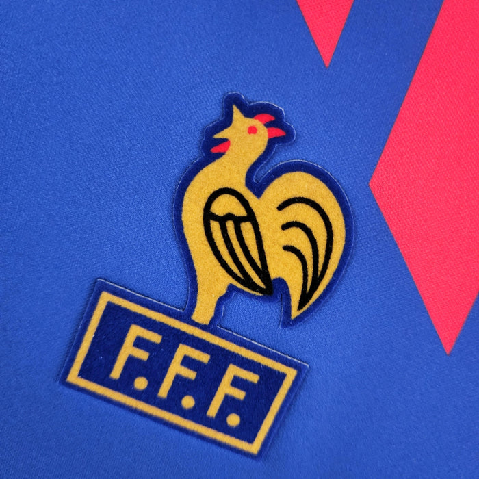 France Retro 1988/90 Home - JERSEYS4ALL