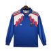 France Retro Long Sleeve 1988/90 Home - JERSEYS4ALL