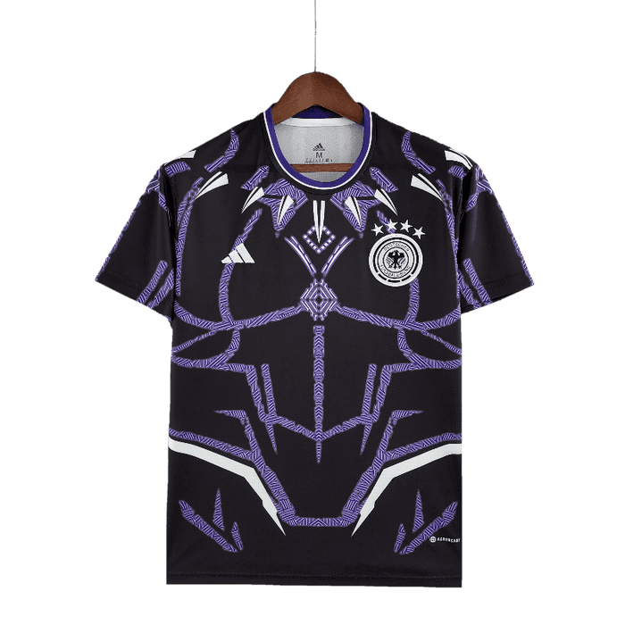 Germany 2022 Player Version Black Blue - JERSEYS4ALL