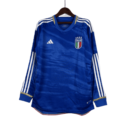 Italy 2023 Long Sleeve Home - JERSEYS4ALL