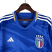 Italy 2023 Long Sleeve Home - JERSEYS4ALL