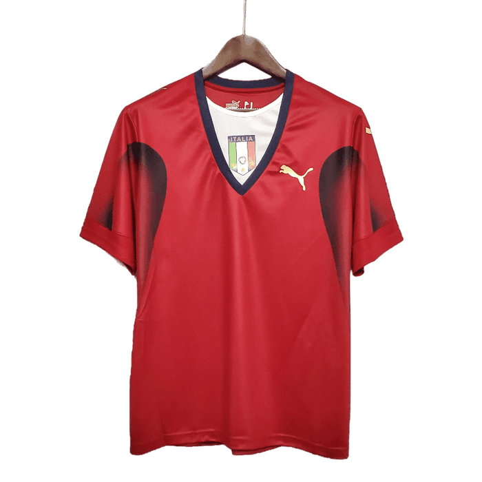 Italy Retro 2006 Red - JERSEYS4ALL